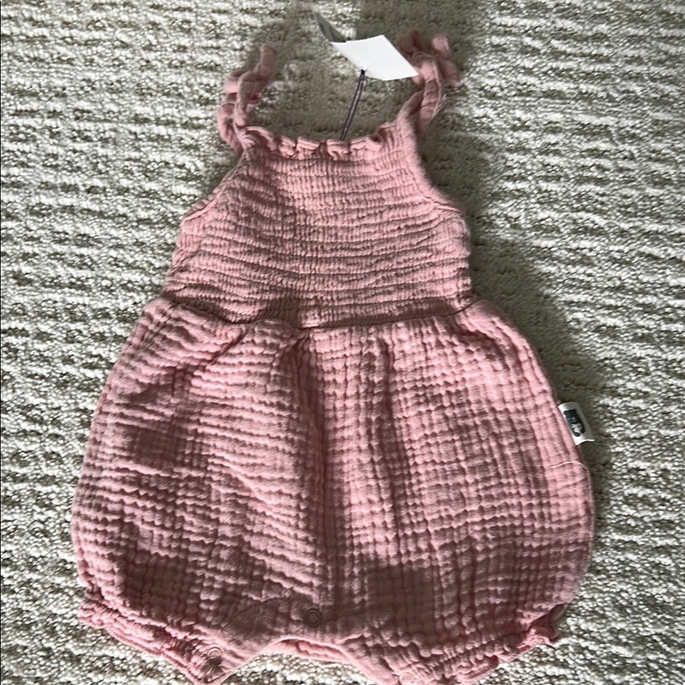 Pink Baby Romper
